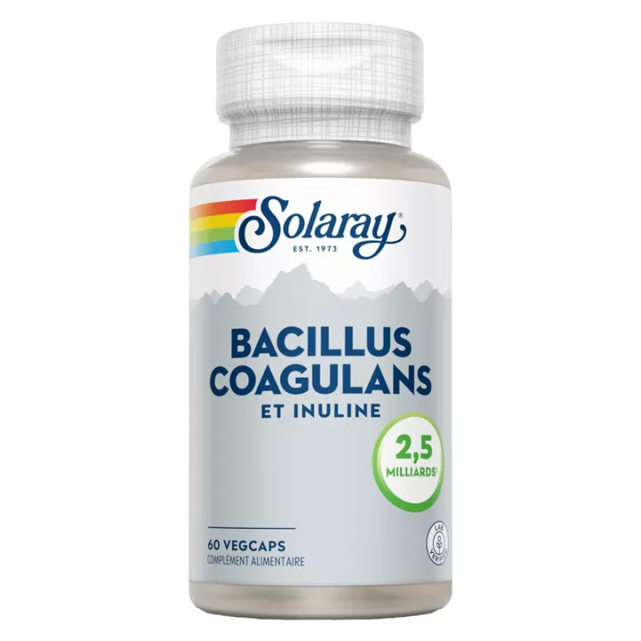 Solaray Bacillus Coagulans e Inulina 60 capsule