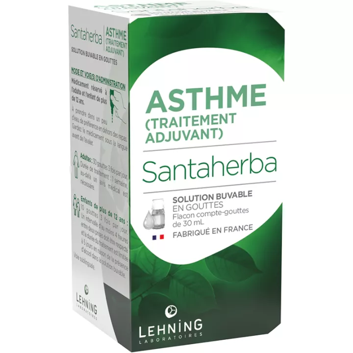 Santaherba Lehning Asthma Homeopathy 30ML