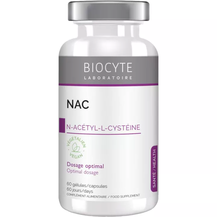 Biocyte NAC (N-Acetyl Cysteine) 60 capsules