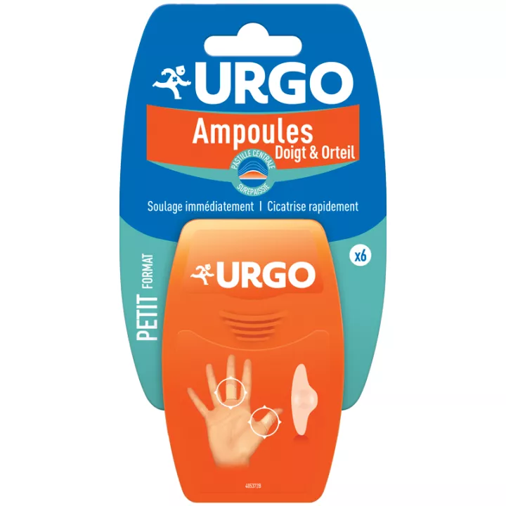 Urgo Finger & Toe Blisters Dressing Box of 5