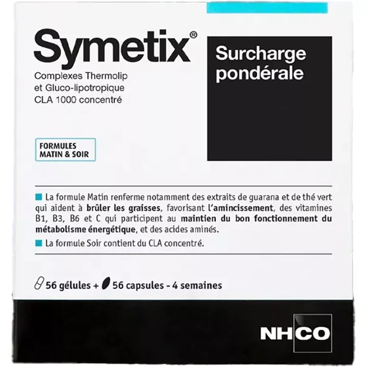 NHCO Symetix Sobrecarga de peso 56 cápsulas + 56 cápsulas