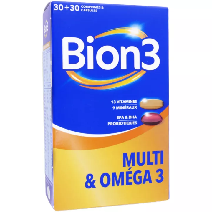 Bion 3 Multi & Omega 3 30 tablets + 30 capsules