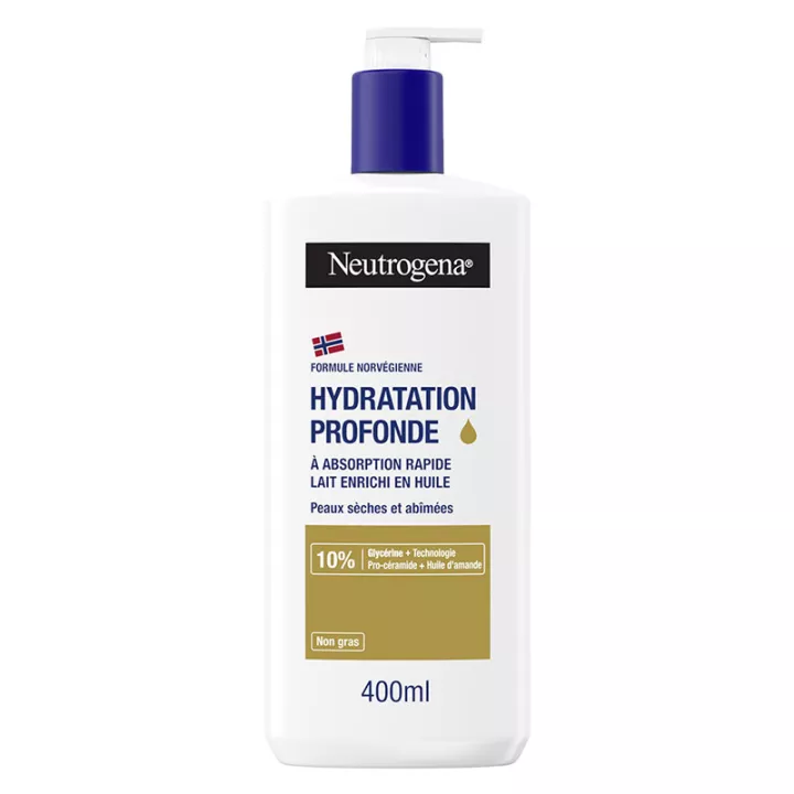 Neutrogena Lait Hydratation Profonde enrichie en Huile 400 ml