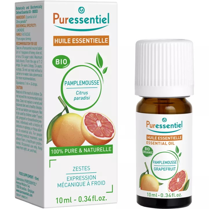 Puressentiel Óleo Essencial Orgânico Grapefruit 10 ml