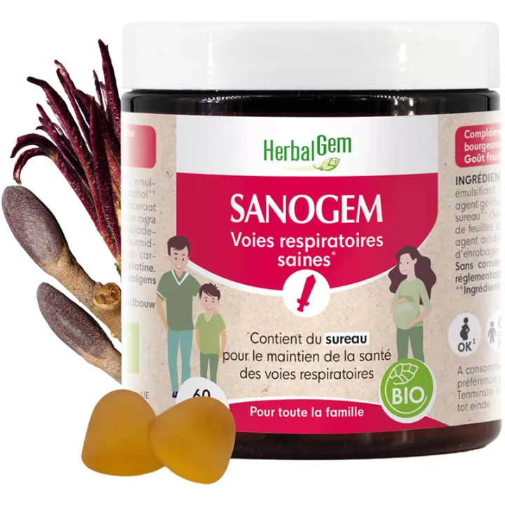 Herbalgem Sanogem 60 Gomas Biológicas 