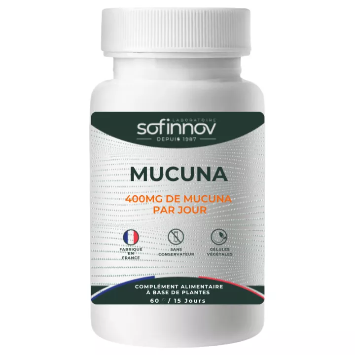 Sofinnov Mucuna 60 Cápsulas Vegetais