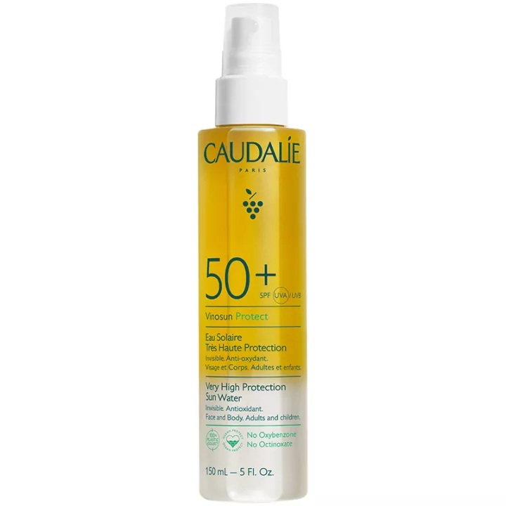 Caudalie Vinosun Protect Água Solar Proteção Muito Elevada SPF50+ 150 ml