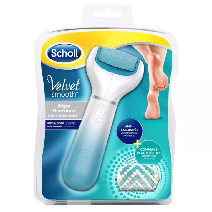 SCHOLL velluto liscio ELETTRICO EXPRESS SIDS STUPRO