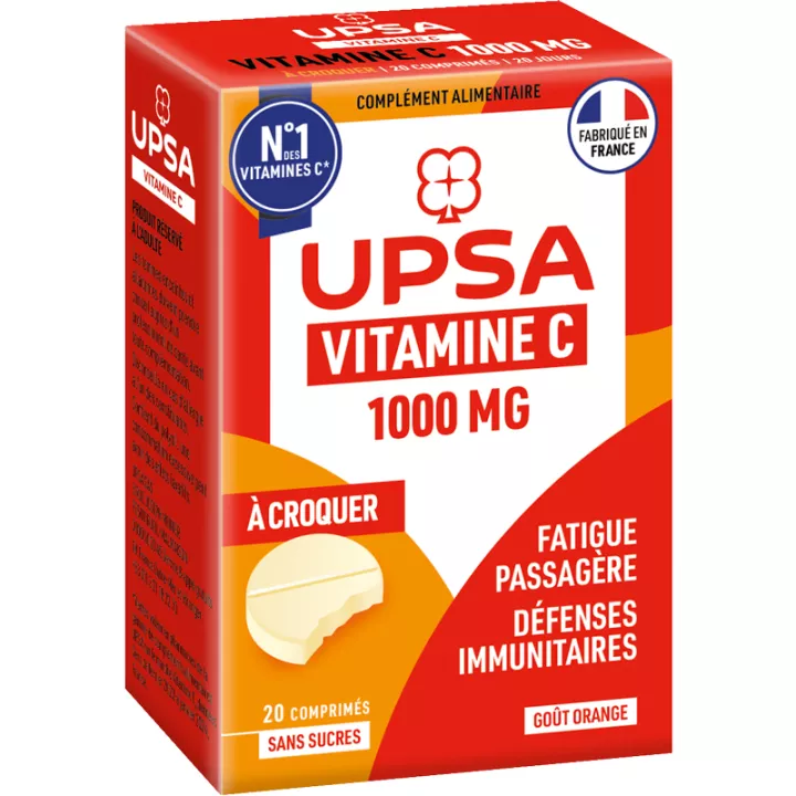 UPSA Vitamina C 1000mg Comprimidos para mastigar