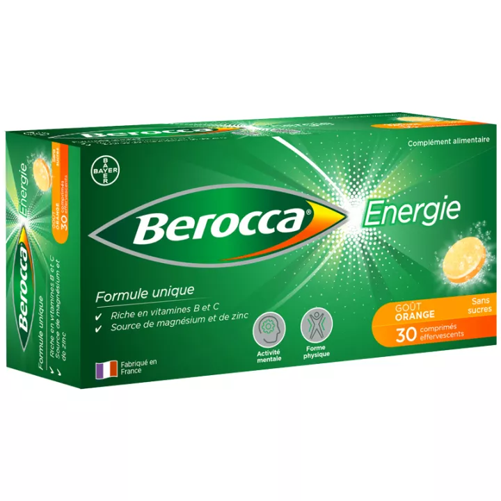 Berocca Energie Orange Bruistabletten zonder suiker