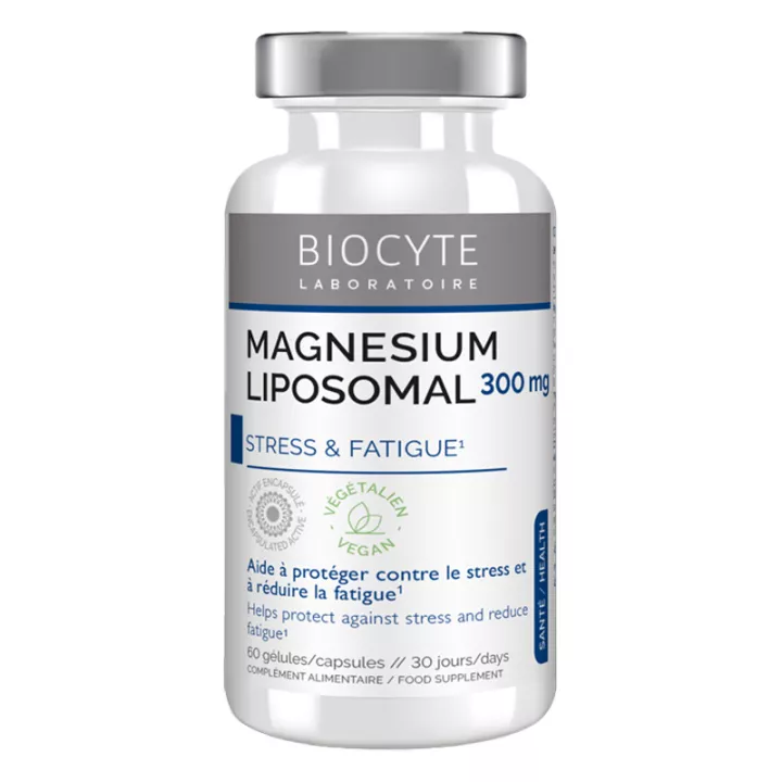 Biocyte Liposomal Magnesium to Reduce Fatigue 60 Capsules