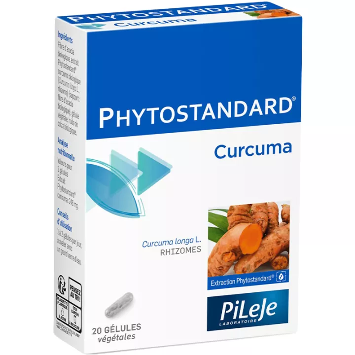 Phytostandard Cúrcuma cápsulas Pileje