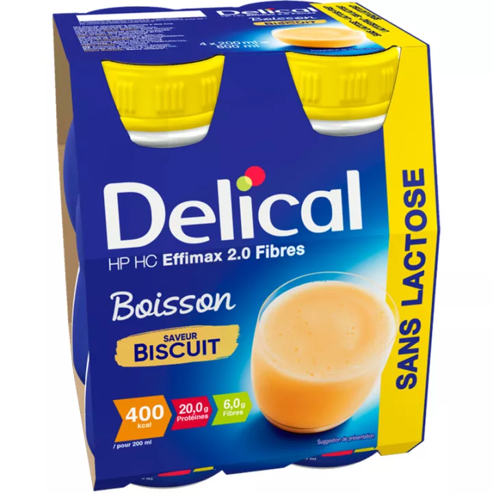 Delical Drink HP HC Effimax 2.0 Sin Lactosa 4x200ml