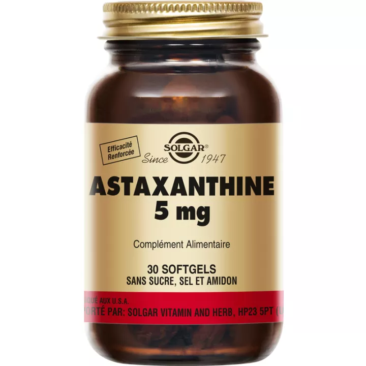 Solgar Astaxanthine 5 mg 30 softgels