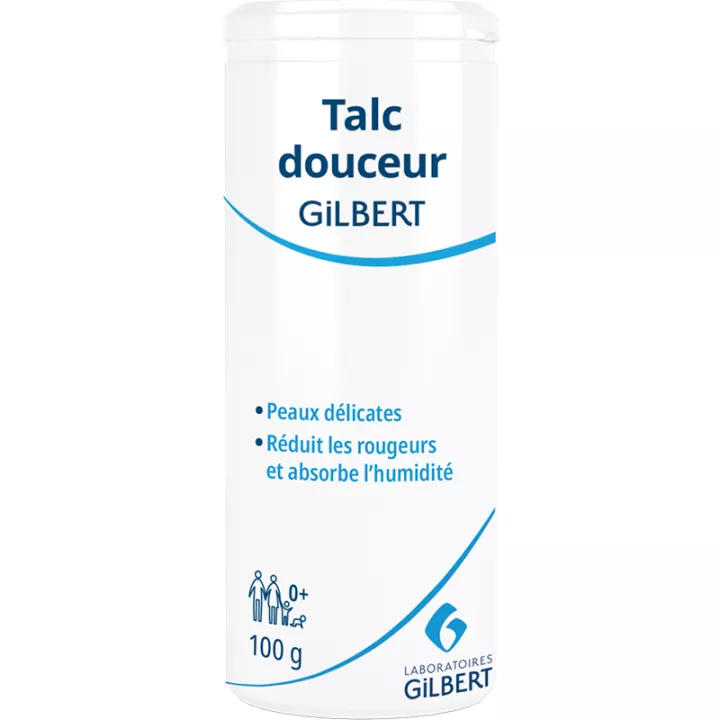 Gilbert Talc Douceur Flacon Poudreur 100 g 