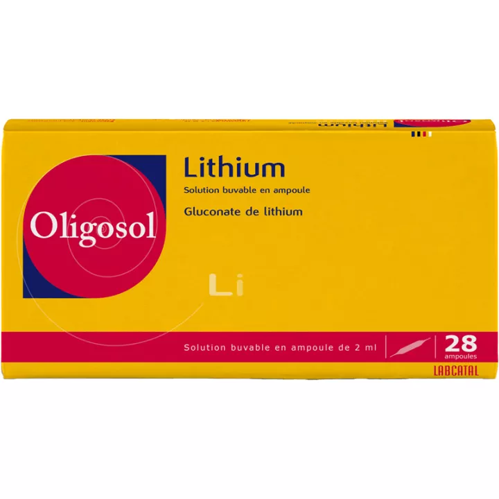 Oligosol Litio Li Labcatal 28 ampollas