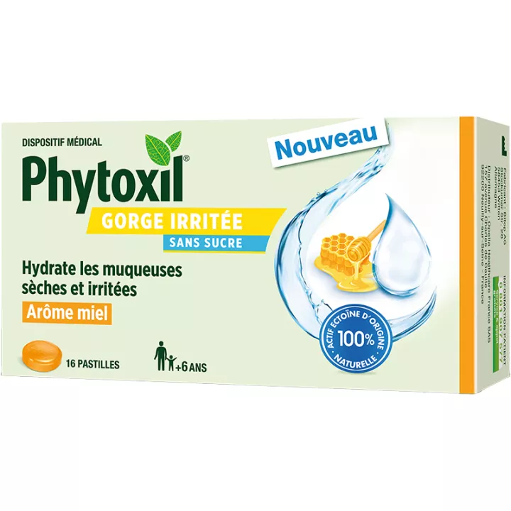 Phytoxil Garganta Irritada Sem Açúcar 16 pastilhas