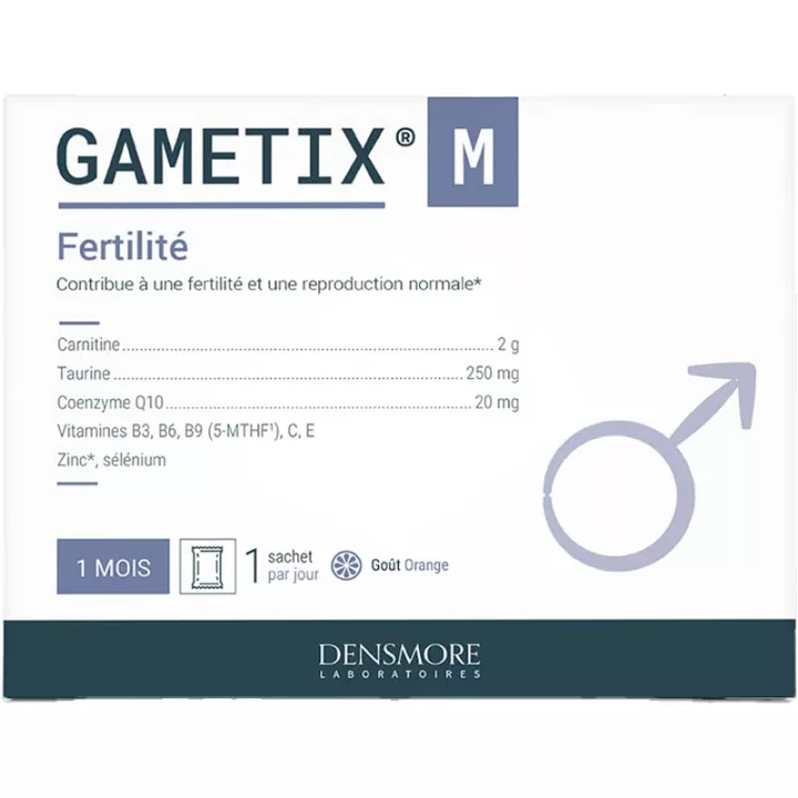 Gamétix M Männliche Fruchtbarkeit Densmore 30 Beutel