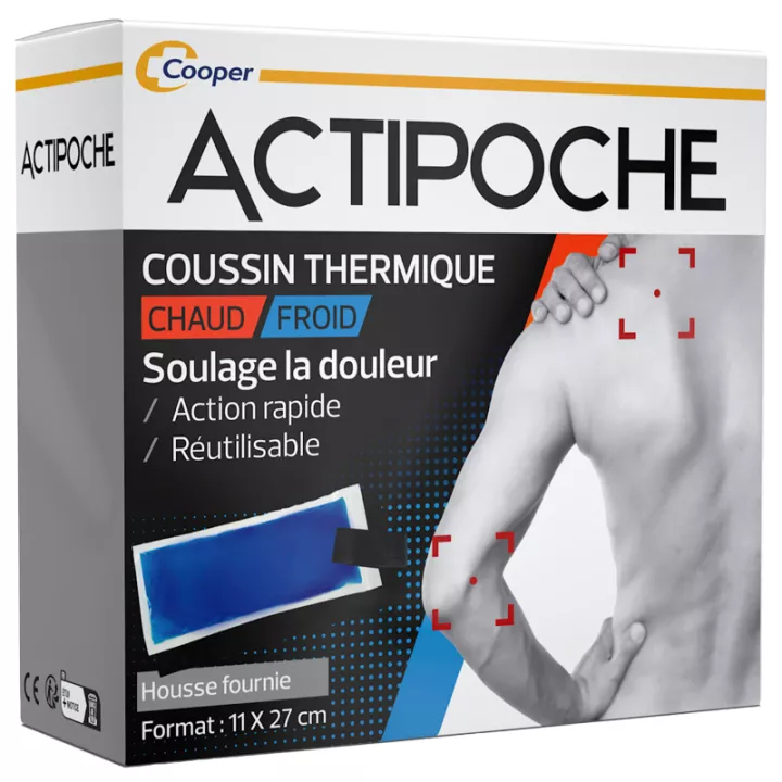 Actipoche Coussin Thermique Moyen Modèle 11 x 27 cm