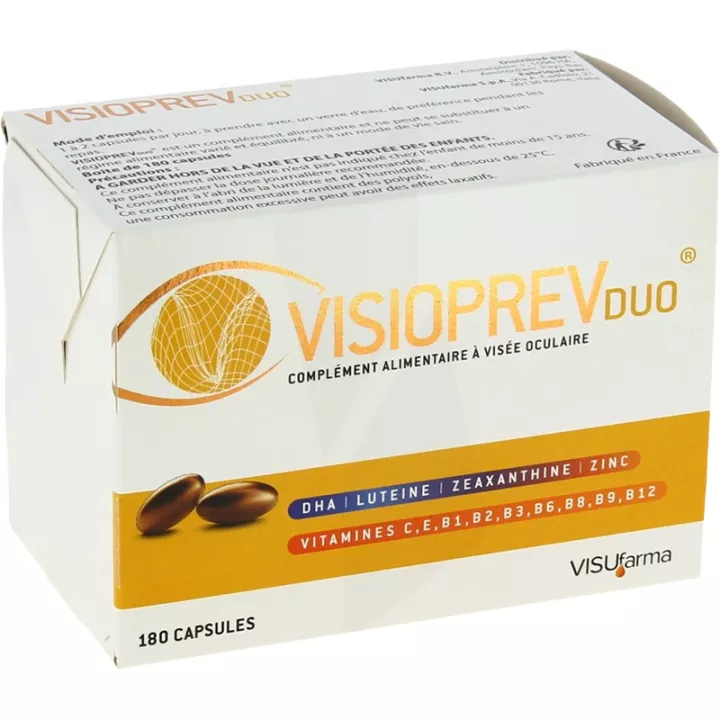 VISIOPREV DUO AMD preventie 60 / 180 Capsules