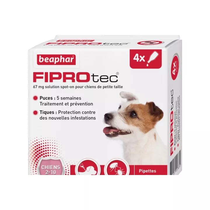 Beaphar Fiprotec 4 Pipetas Spot-on para cães