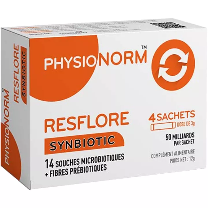 Immubio Physionorm Resflore 4 Sachets