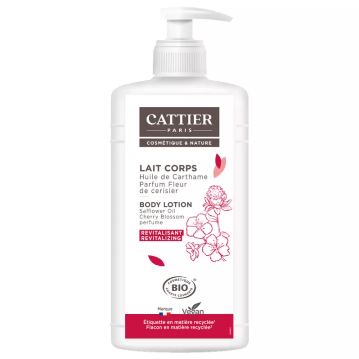 Cattier Loción Corporal Revitalizante Aceite de Cártamo Cereza 500 ml