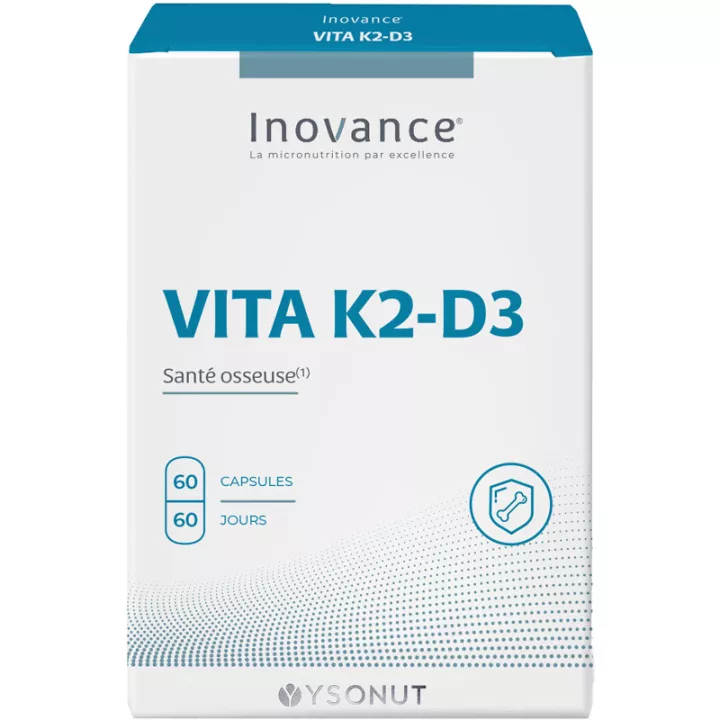 Inovance Vita K2 D3 Salute delle ossa 60 Capsule 