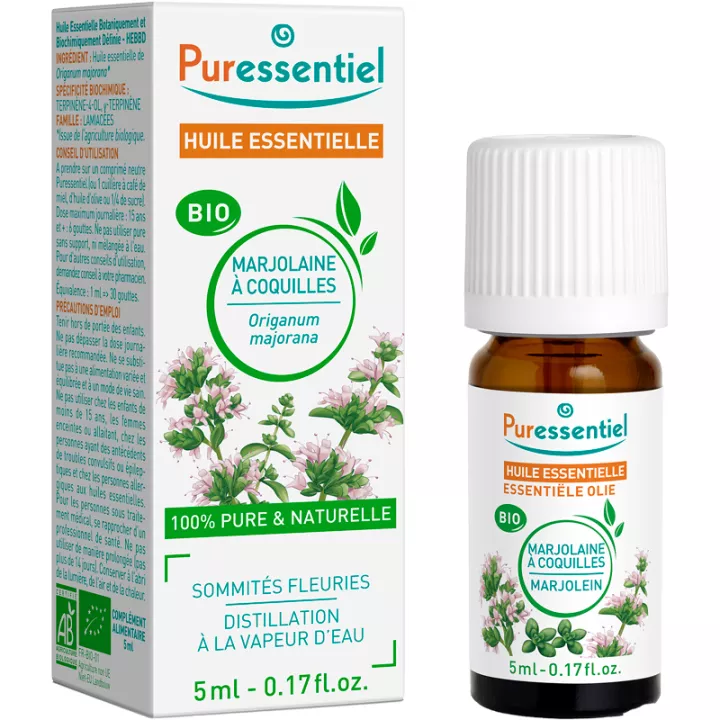 Puressentiel Huile Essentielle Bio Marjolaine 5 ml