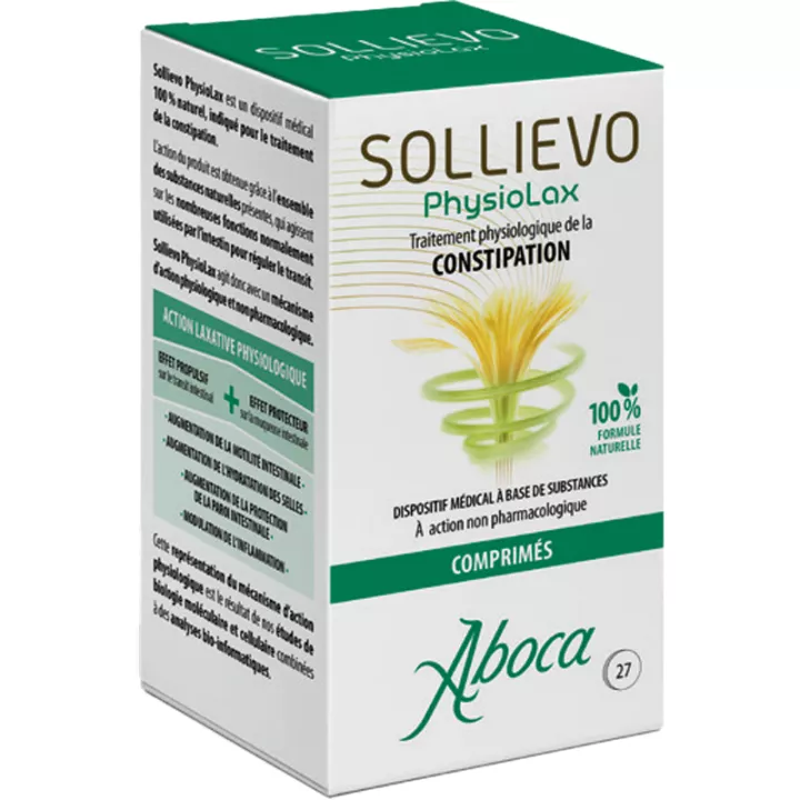 Sollievo Physiolax para el estreñimiento comprimidos