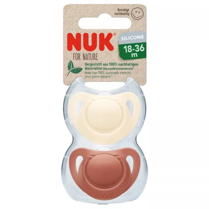 Succhietto in silicone Nuk For Nature 18-36 mesi