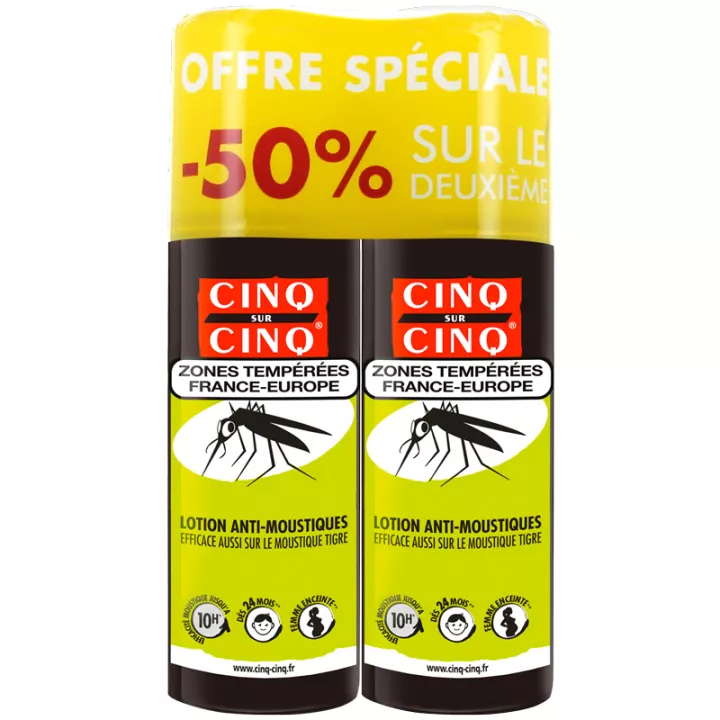 Cinq-sur-Cinq Temperate Zones Anti-Mosquito Lotion