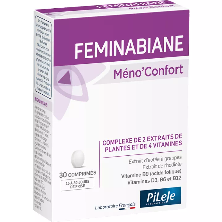 Pileje Feminabiane Méno'Confort 30 compresse