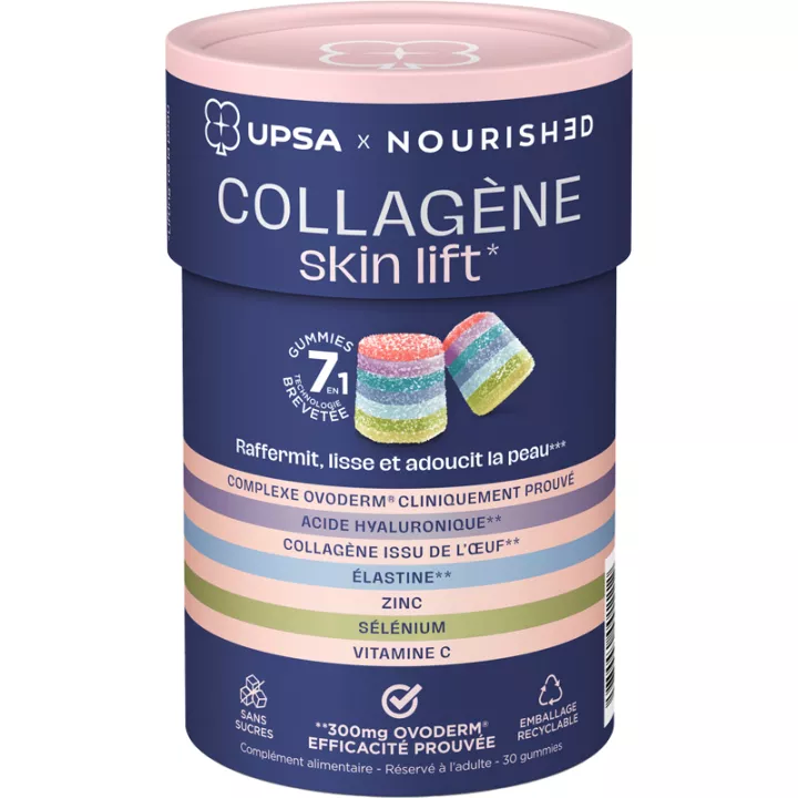 UPSA Nourished Collagen Skin Lift 7in 1 30 Gummies