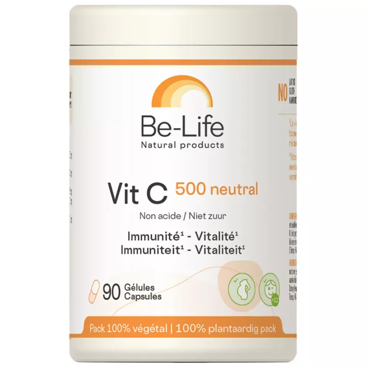 Be-Life Vit. C 500 Inmunidad Neutral y Vitalidad