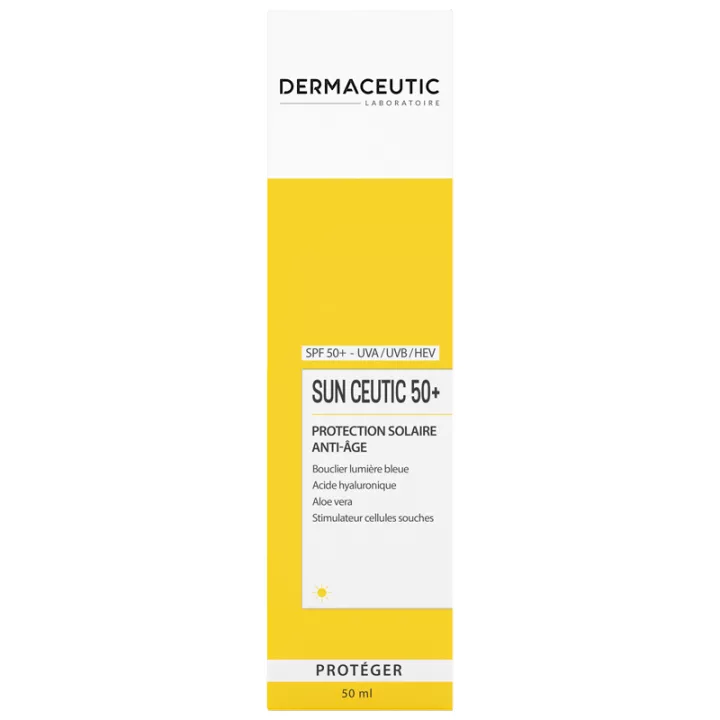 Dermaceutic Sun Ceutic Creme Solar Anti-Idade de Alta Proteção 50 ml