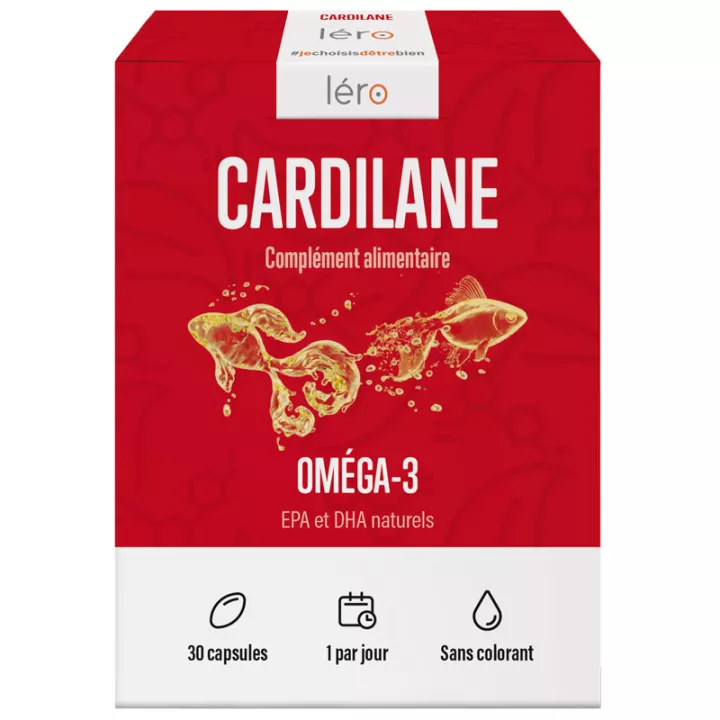 Lero Cardilane Omega-3 EPA/DHA 30 cápsulas