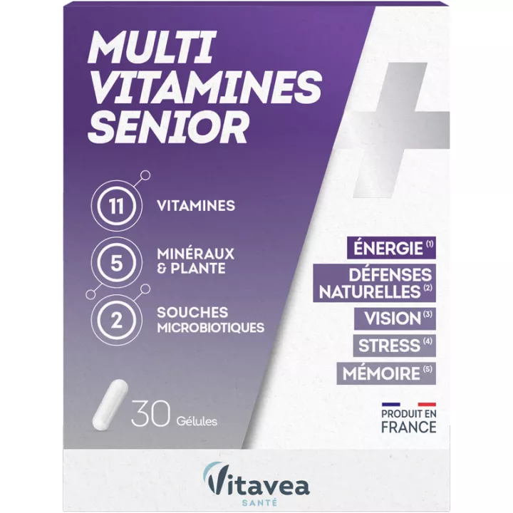 Vitavea Multivitamines Sénior 30 capsules