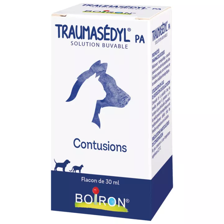 Traumasédyl PA Contusions Solution Buvable Dogs and Cats Boiron 30 мл