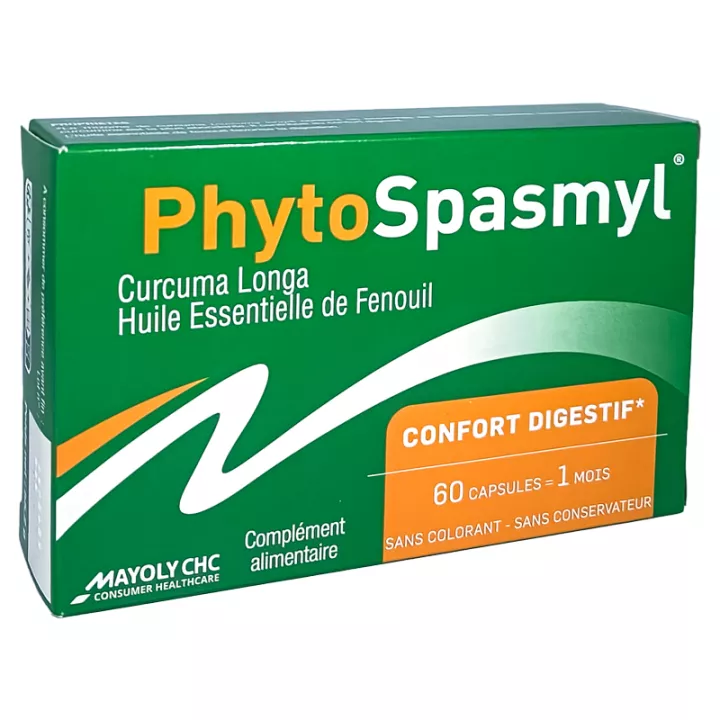 Mayoly PhytoSpasmyl Spijsvertering Comfort 60 Capsules