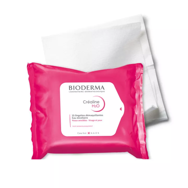 Очищающие салфетки Bioderma Créaline H2O