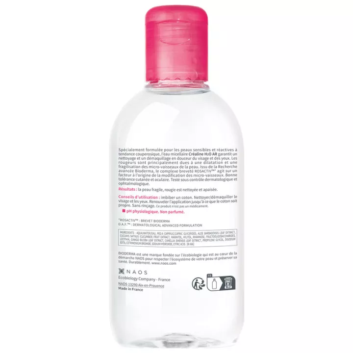 Bioderma Créaline AR H2O Micellaire Oplossing 250 ml