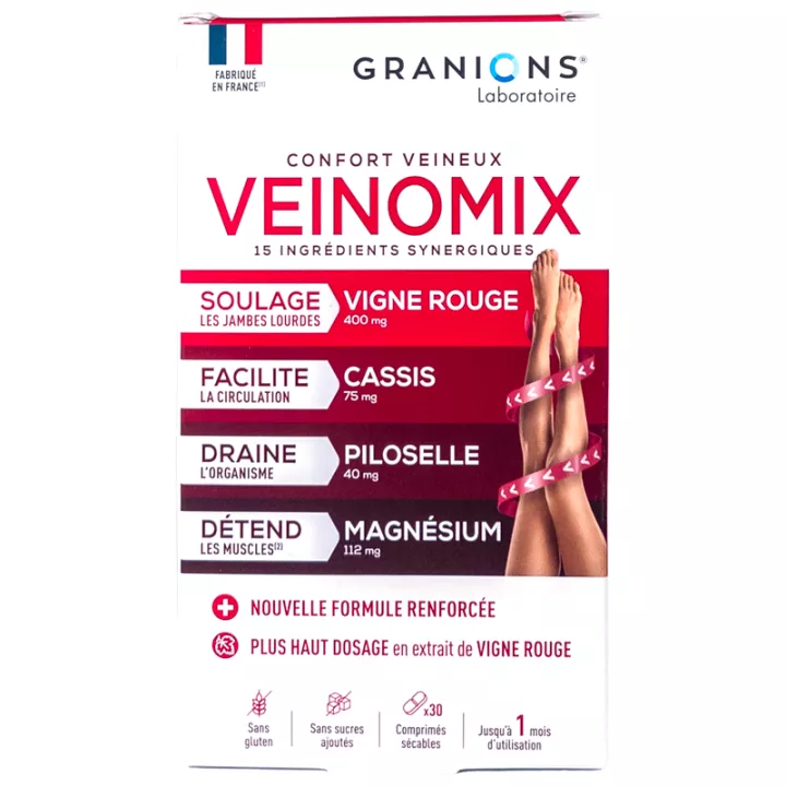 Granions Veinomix Fort Confort Venas 30 comprimidos