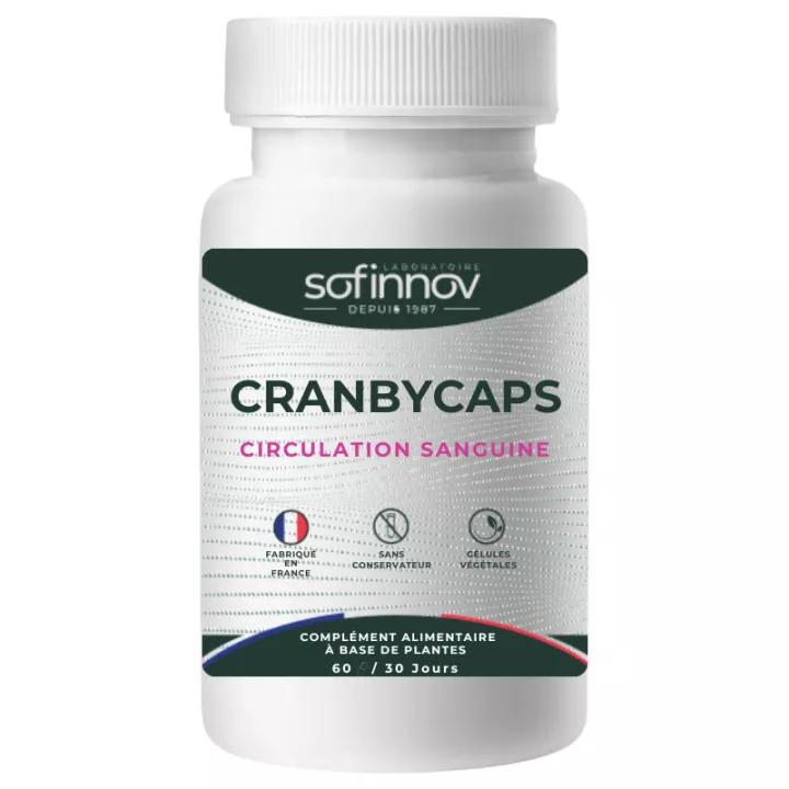 Sofinnov Cranbycaps 30 Cápsulas Vegetais