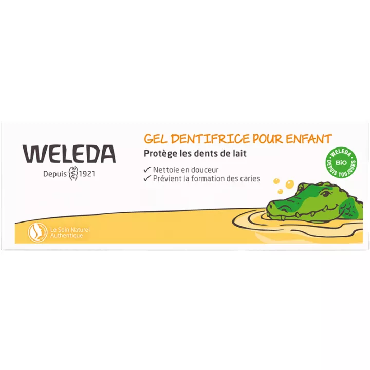 Weleda Oral Care Gel Dentifrice pour Enfant Bio 50 ml