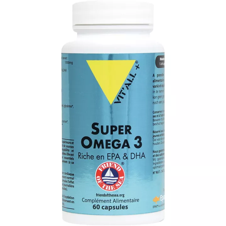 Vitall+ Super Omega 3 1000mg capsules