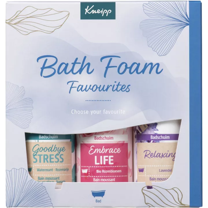 Kneipp Набор для пены для ванны 3 x 100 мл 