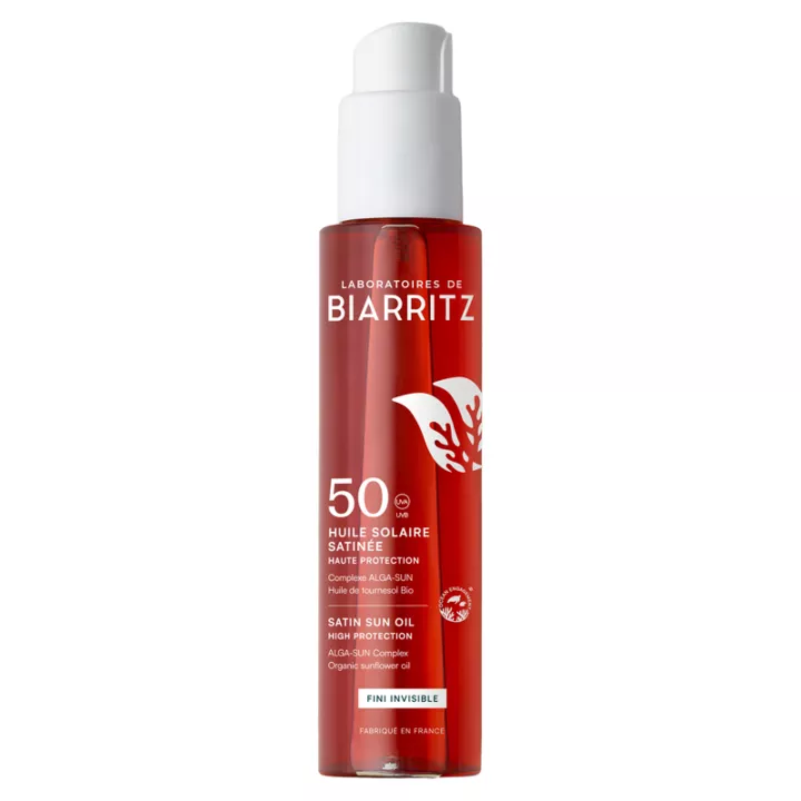 Biarritz Alga Maris Satin Sun Oil SPF50 125 ml