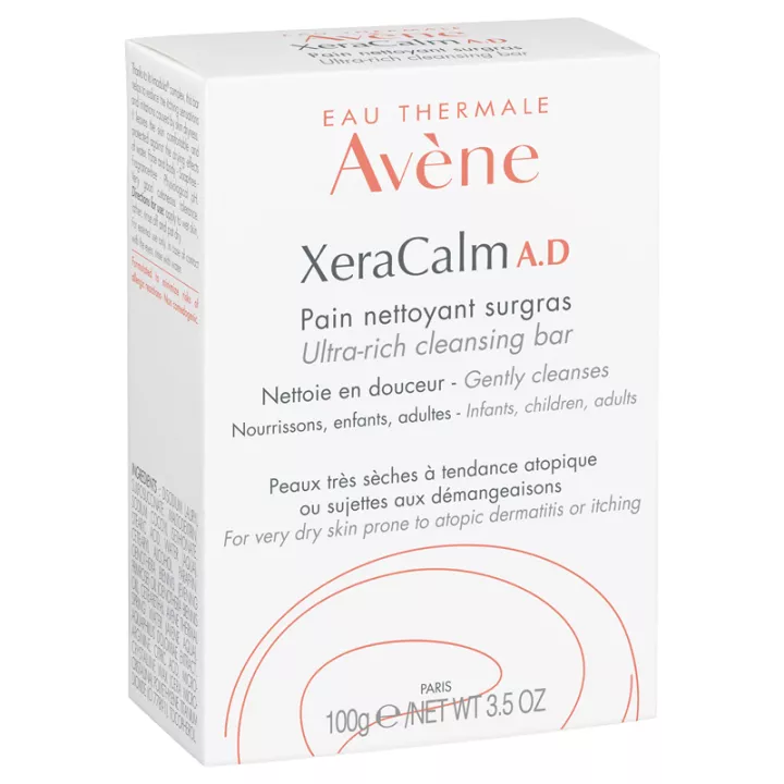 Avene Xeracalm A.D Superfatted Cleansing Bar 100g