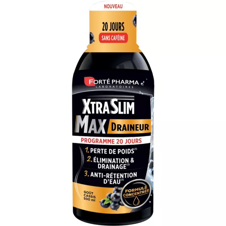 Xtraslim Max Draineur without caffeine Forte Pharma 500 ml